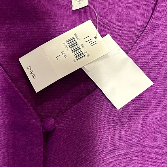 J Jill Midi Dress, NWT, Sz Large - Picture 6 of 7